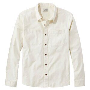 BeanFlex Twill Shirt Long Sleeve Slightly Fitted Men's Regular